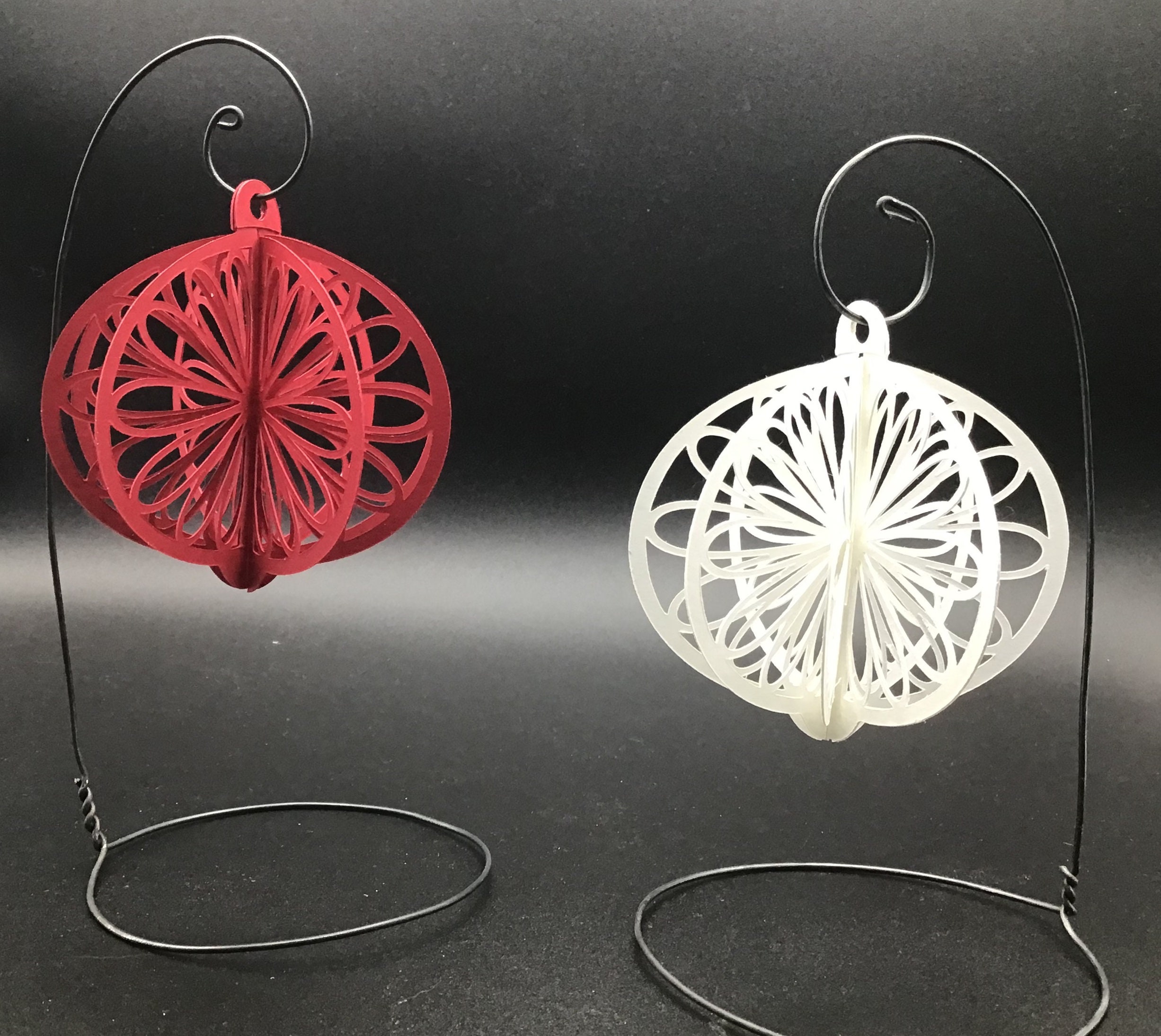 Christmas Ornament 3D SVG Download Holiday Decor DIY Tree Decoration Digital Cut File, Instant Download