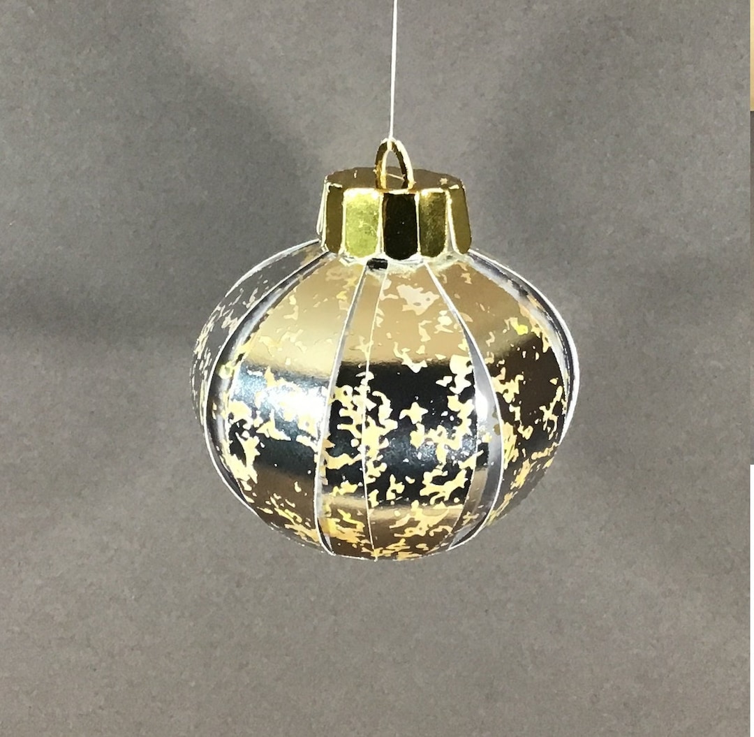 Ball Ornament SVG File Christmas SVG Instant Download Etsy