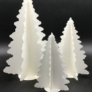 3D-dennenbomen SVG-download, dennenbomen SVG-bestand snijden, 3D-dennenboompatroon, DIY-projecten, Instant Download, Crafting Supplies