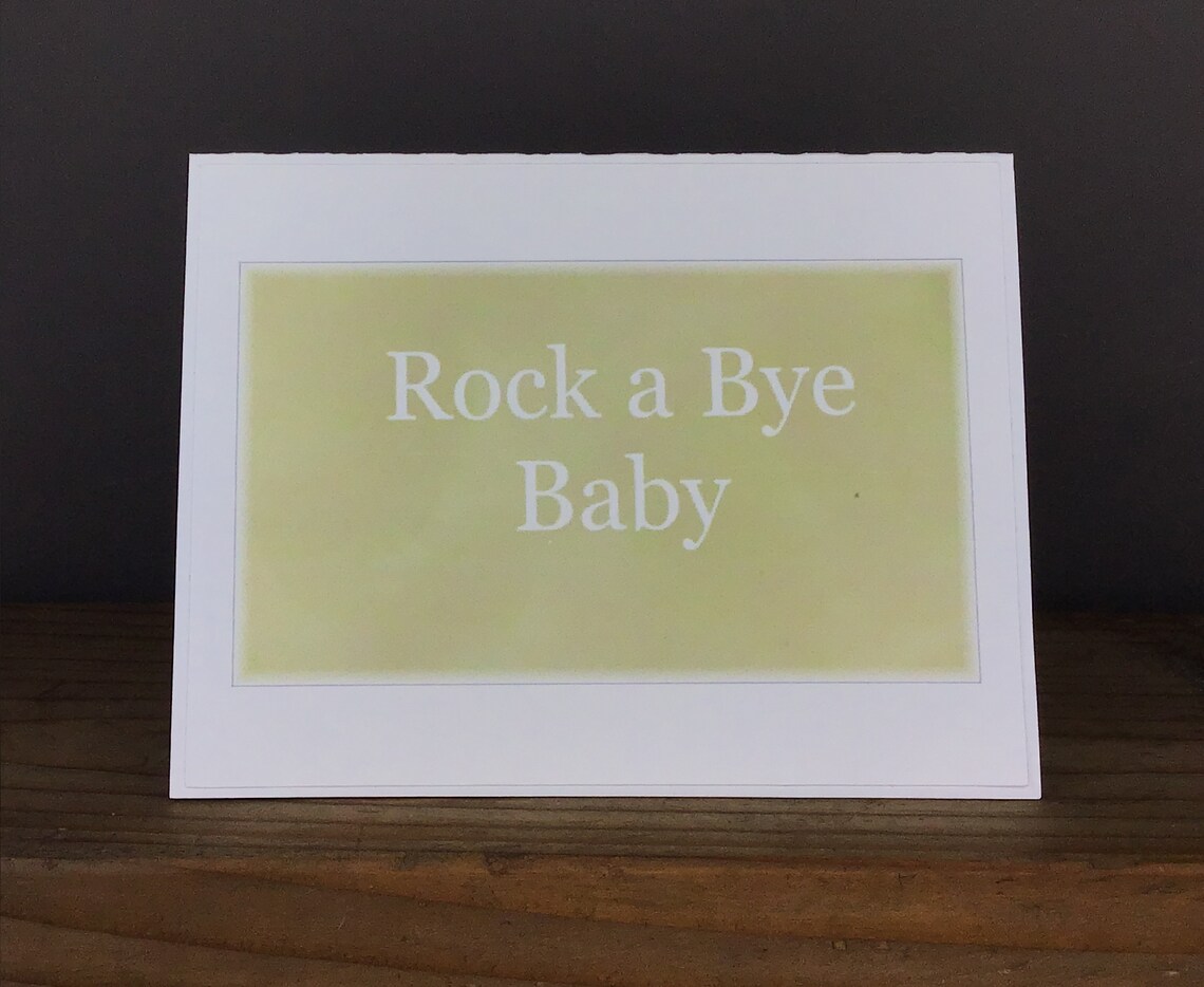New Baby Pop up Card SVG Print and Cut Etsy