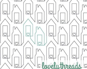 Pantógrafo de acolchado digital Heart of the Home para acolchado de brazo largo de borde a borde