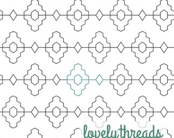 Pantógrafo digital Topaz para acolchado de borde a borde de brazo largo