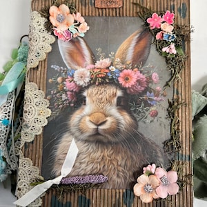 Hope - Carnet fait main lapins