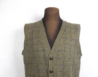 Men's Vintage Wool Sweater Vest Size L