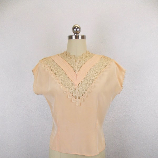 Nollie Pleated Blouse - Peach main image 0