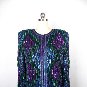 Lawrence Kazer Sequined Jacket Formalwear