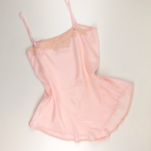 1930's Chemise One Piece in Blush Pink