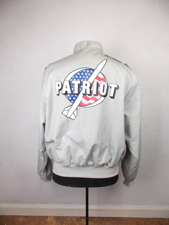 1990's Desert Storm Patriot Missile Jacket Commemo