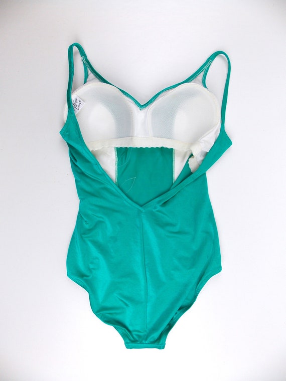 DeWeese Vintage Bathing Suit Swimsuit One Piece M… - image 4