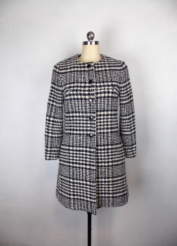 R.E.D. Valentino Houndstooth Plaid Skirt Suit Two 