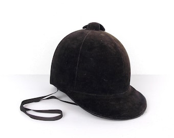 Vintage ruitersport jockeyhelm ruiterdecor
