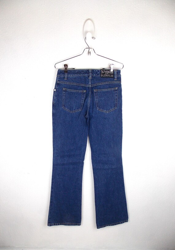 Vintage Rhinestone Studded Jeans by No Excuses Medium Wash