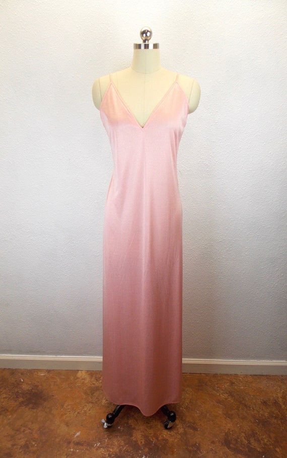 1970's Victor Costa for Lillie Rubin Pink Slip Dre