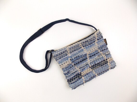 Recycled Denim Scraps Shoulder Bag by Catori - image 4