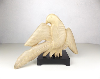 Art Deco Style Dove Sculpture by Austin Kinder Collection