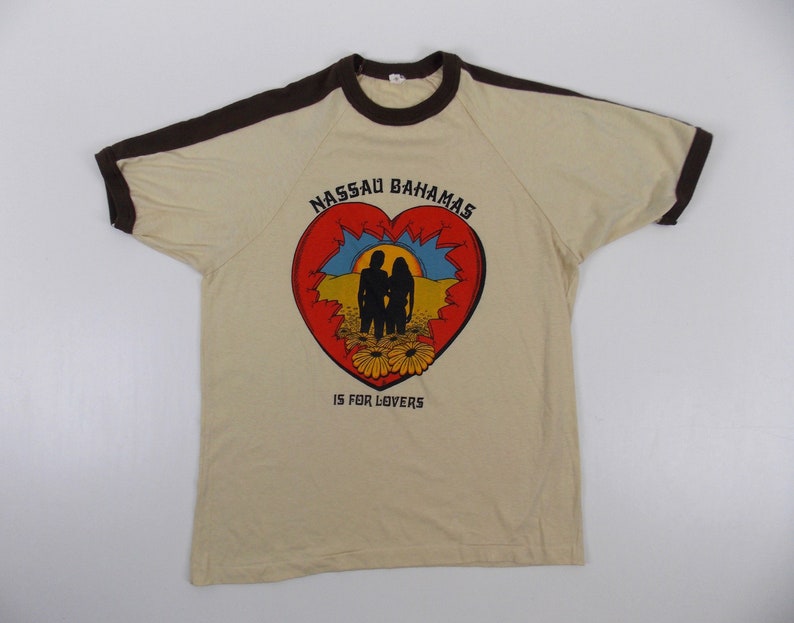 Nassau Bahamas Is For Lovers Vintage T-Shirt