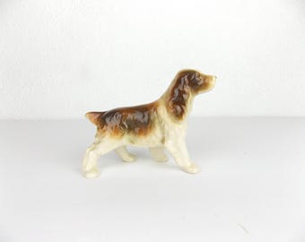 ヴィンテージ磁器製コッカースパニエル犬の置物 3 1/2インチ - Etsy 日本