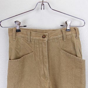 Vintage LA BLUES Brown Denim Jeans 26 Waist