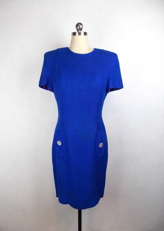 1980's Ann Taylor Royal Blue Dress - Etsy Ireland 1980's Ann Taylor Royal Blue Dress - Etsy Ireland