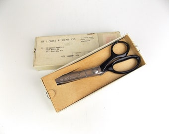 Vintage J Wiss & Sons Pinking Shears Model CB7