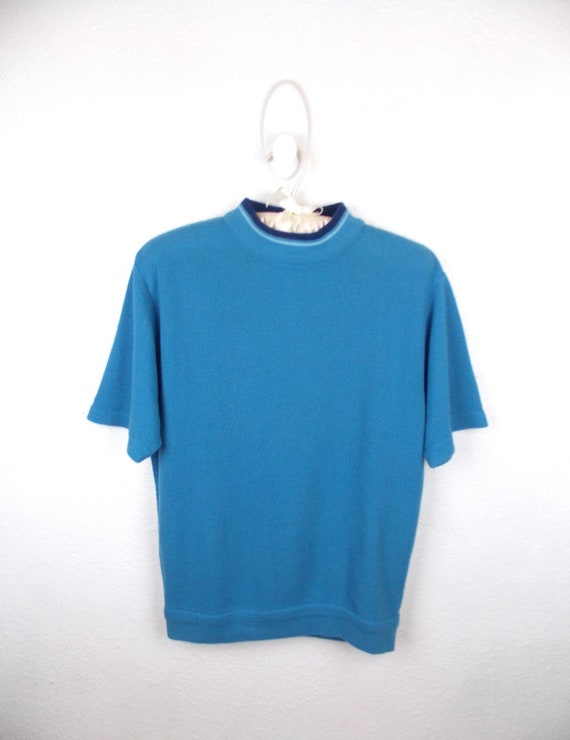 Vintage 1960's Short Sleeve Men's Sweater Lightweight Knit - Etsy