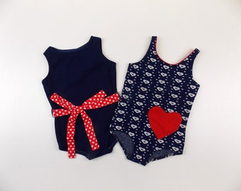 1960's Set of Two Toddlers Swimsuits