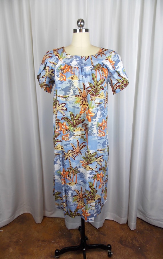 Hilo Hattie Hawaiian Muumuu Hawaiian Dress Size XS