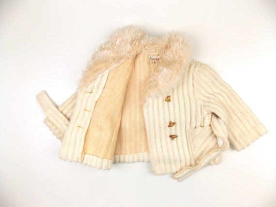 1970年代 キッズ 幼児用カーディガン セーター サイズ 2 - Etsy 日本