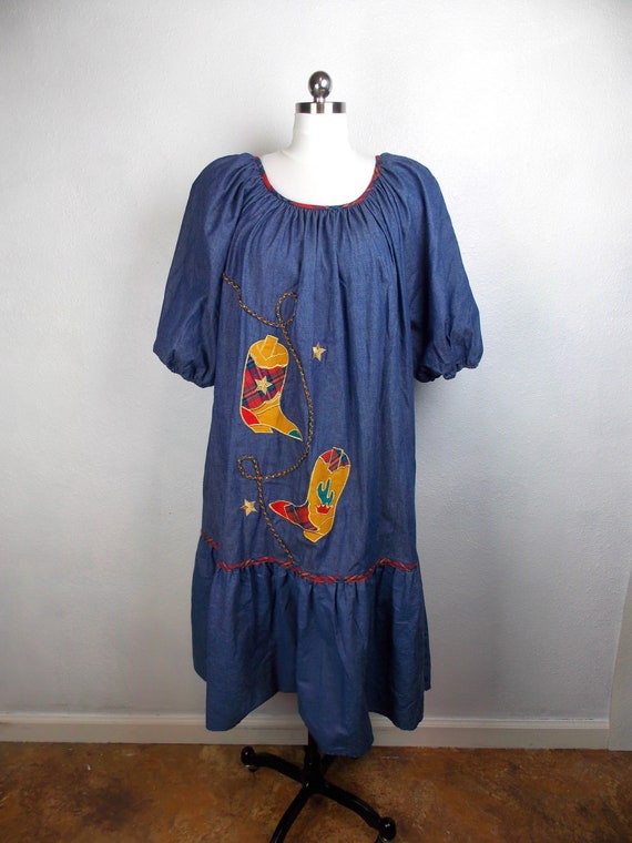plus size western denim dress Plus Size Denim Dresses