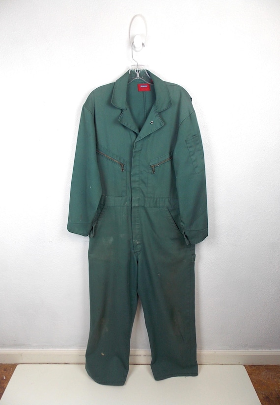 Vintage Men's Dickies Coveralls Green Size 42 Short - Etsy
