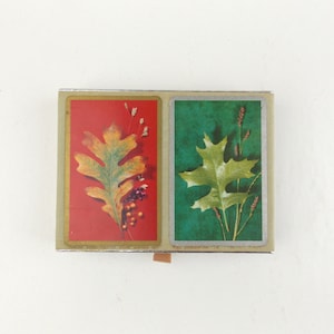 Vintage 1960&#39;s Congress Playing Cards Box Set of Two Decks