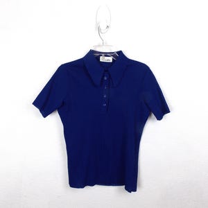 Vintage 1960&#39;s Short Sleeve Men&#39;s Knit Polo Shirt