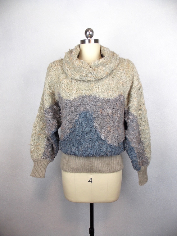 1980's Cowl Neck Sweater