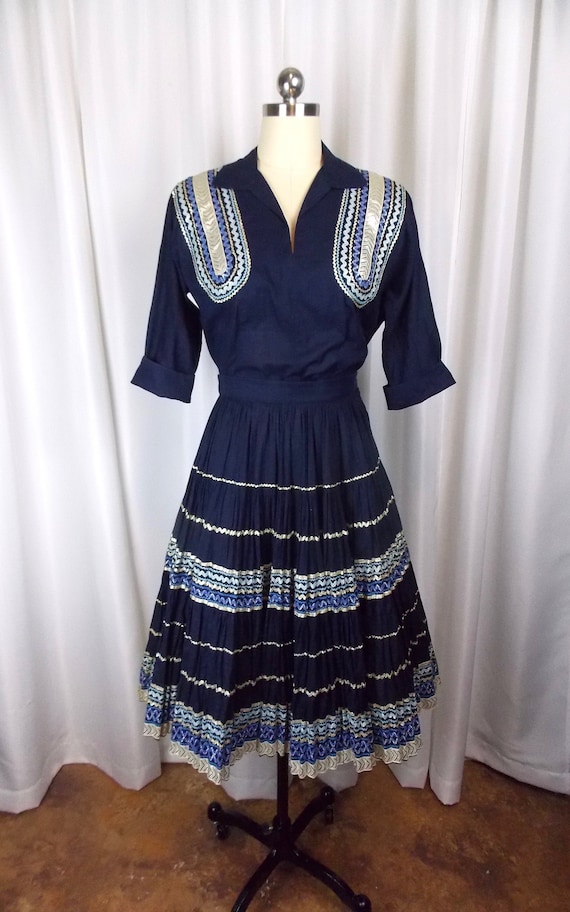 patio set 1950s navy Gem