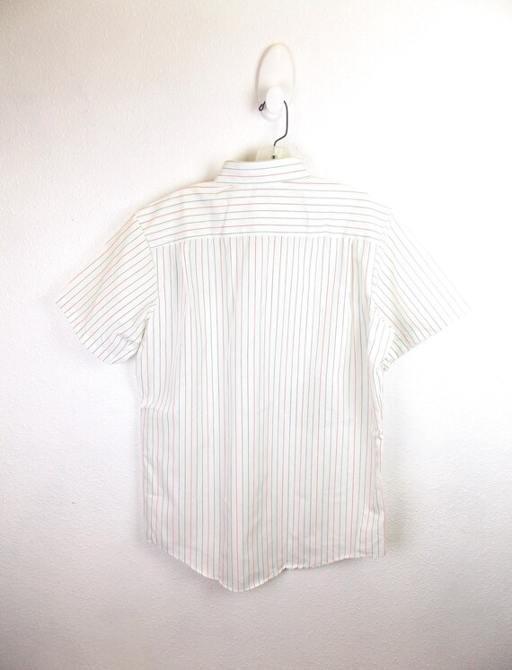 Vintage 7UP Uniform Work Shirt Striped Button Down Short Sleeve - Etsy