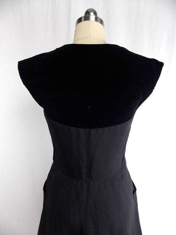 1950's Vintage Cocktail Dress with Bolero Jacket … - image 6