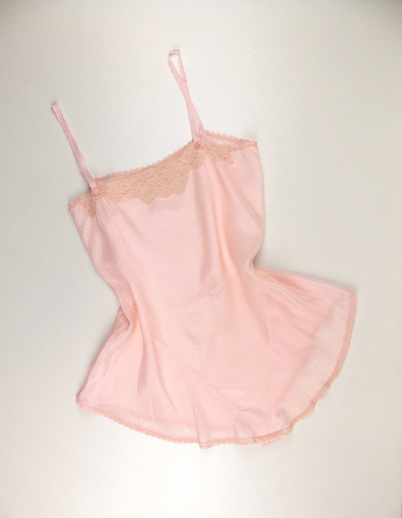 1930's Chemise One Piece in Blush Pink