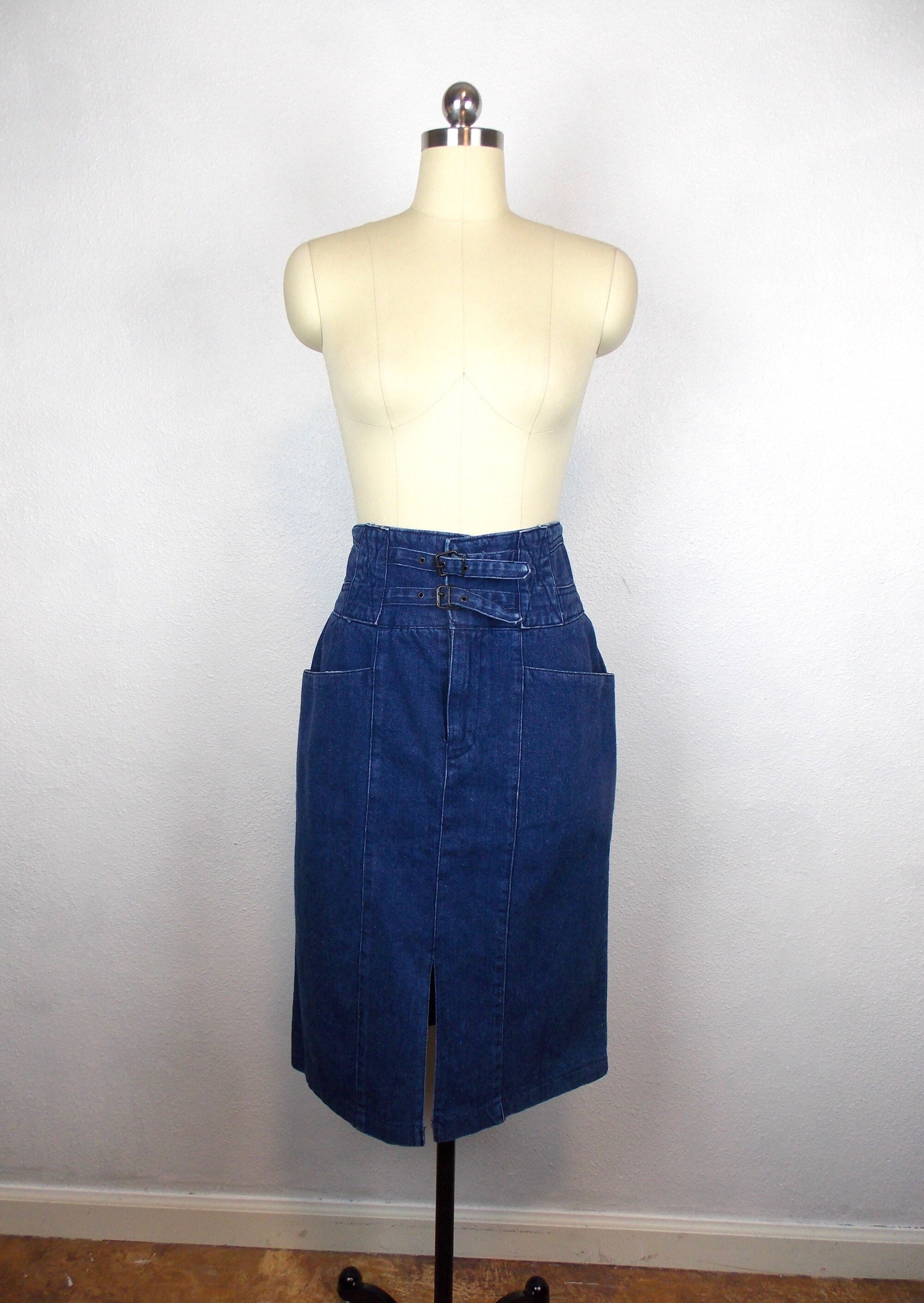 Jag denim midi skirt cheap