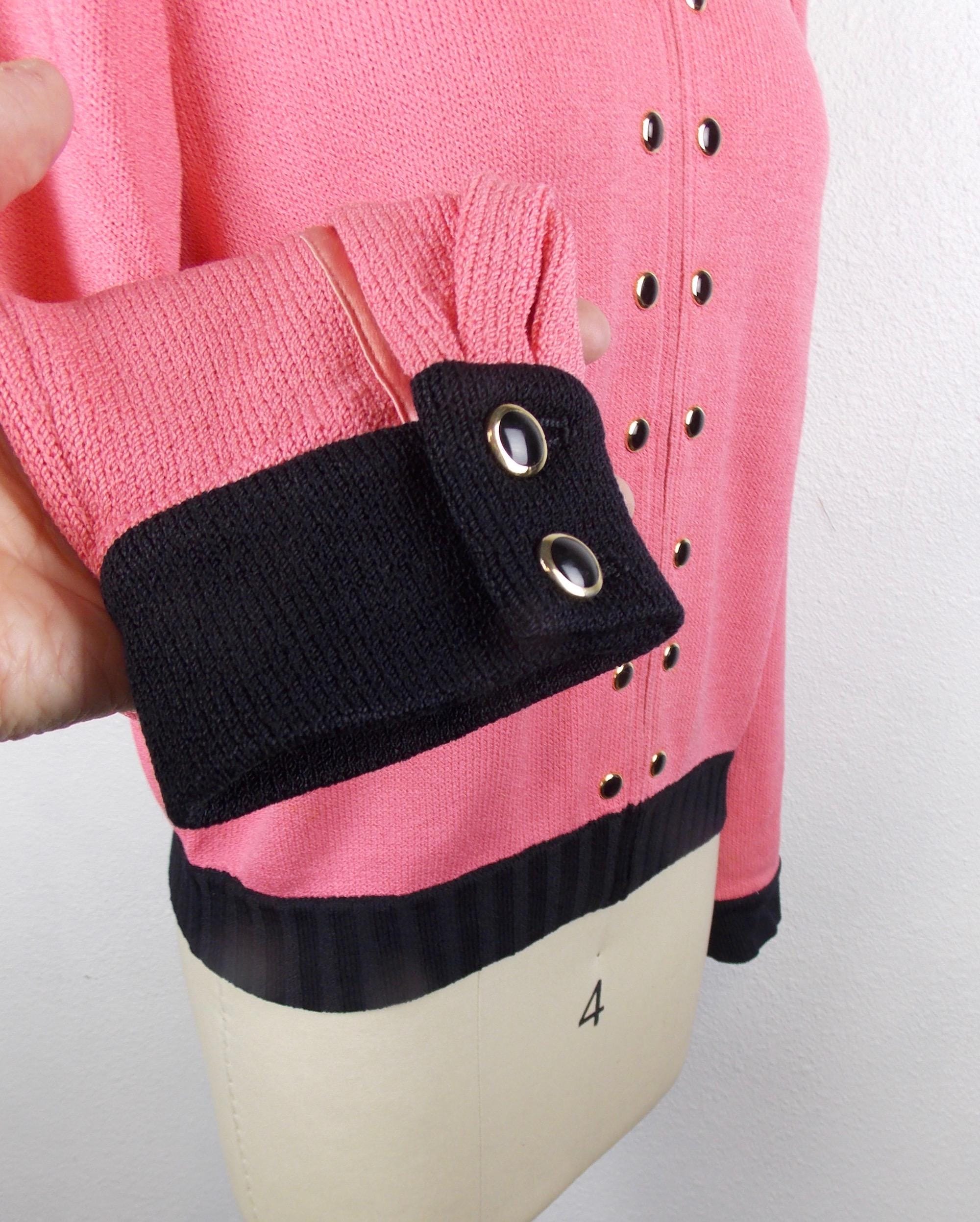 Vintage St John Collection Zippered Cardigan Size 4 - Etsy
