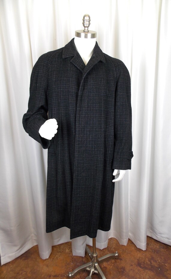 Men's Vintage Overcoat Water Repellent 1950's 1960