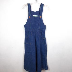 white christmas dresses Girls Light Wash Overall Dress main image 0