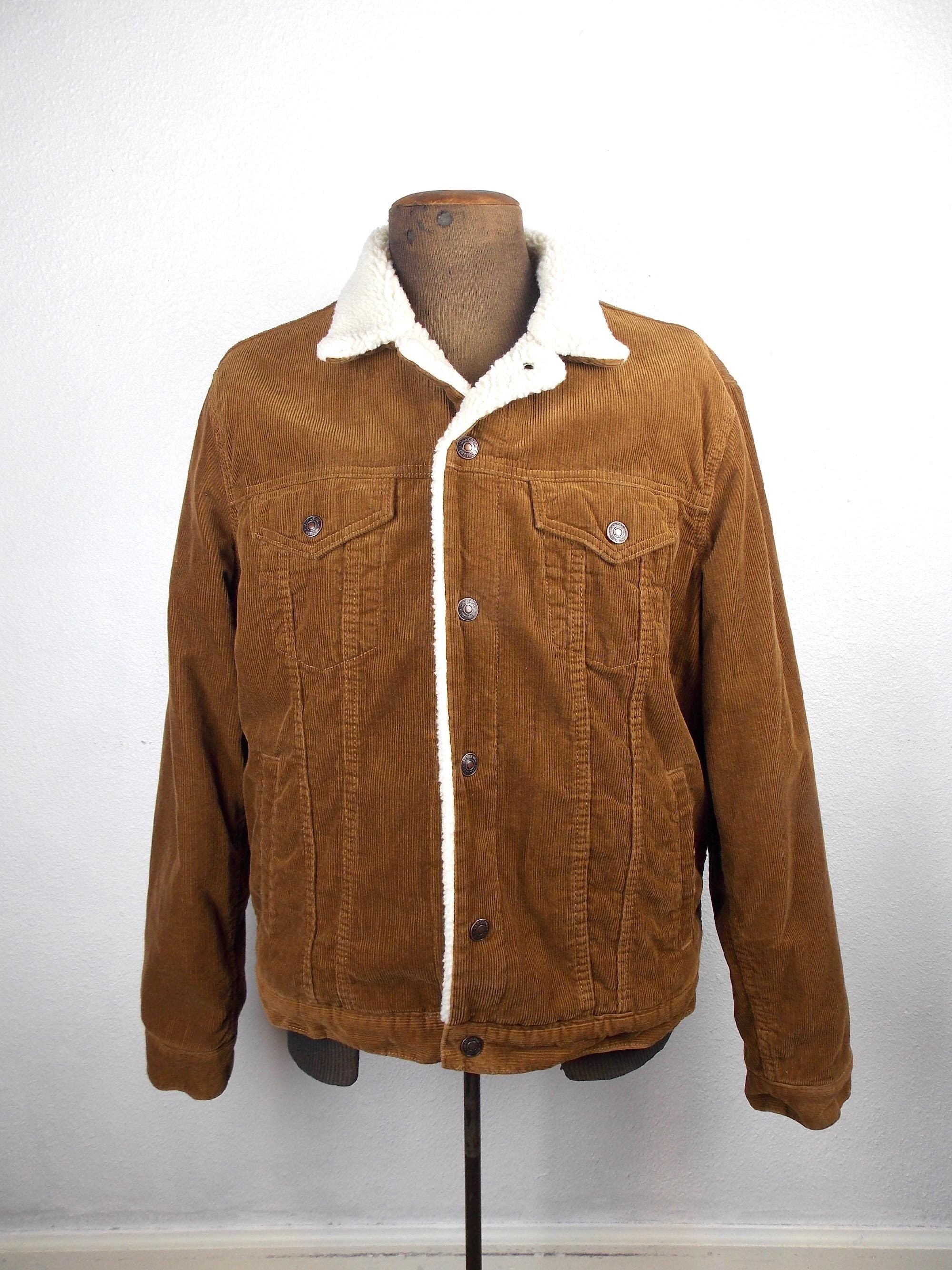 【専用】VINTAGE Levi's corduroy jacket Vintage Levi's Size S Lined Corduroy Jacket Black Tab Big E