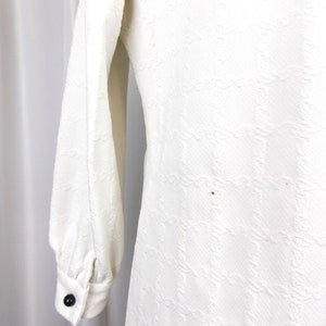 1960's White Knit Dress Nancy Amory Label Size Small - Etsy