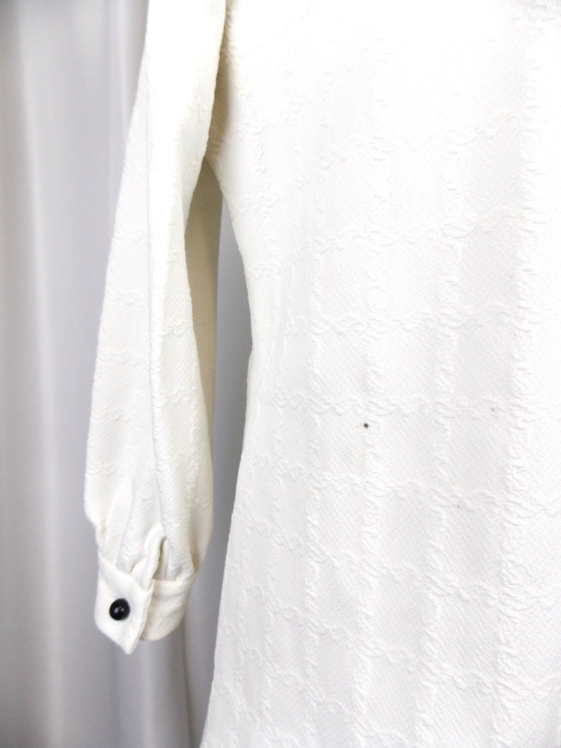 1960's White Knit Dress Nancy Amory Label Size Small | Etsy