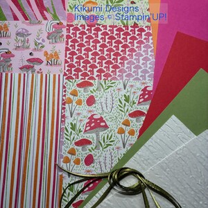 Toadstool Gardens DSP Sampler: DIY Card Making Kit (6x6") Stampin'UP!