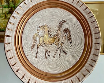 Signed Fratelli Fanciullacci Italian Gilded Pottery