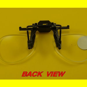 Small Clip On Magnifying Glasses Clips to most glasses Flip up Magnifier Reading Glasses +1.50 +2.00 +2.50 +3.00 +3.50 +4.00 image 5