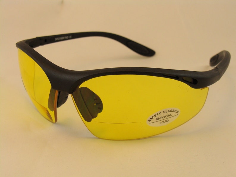 Bi Focal Z87 Safety Lense Sunglass Reading Glasses Etsy