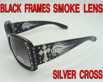 Vintage 2000s Y2K Genuine Unisex Black Tinted D&G Sunglasses