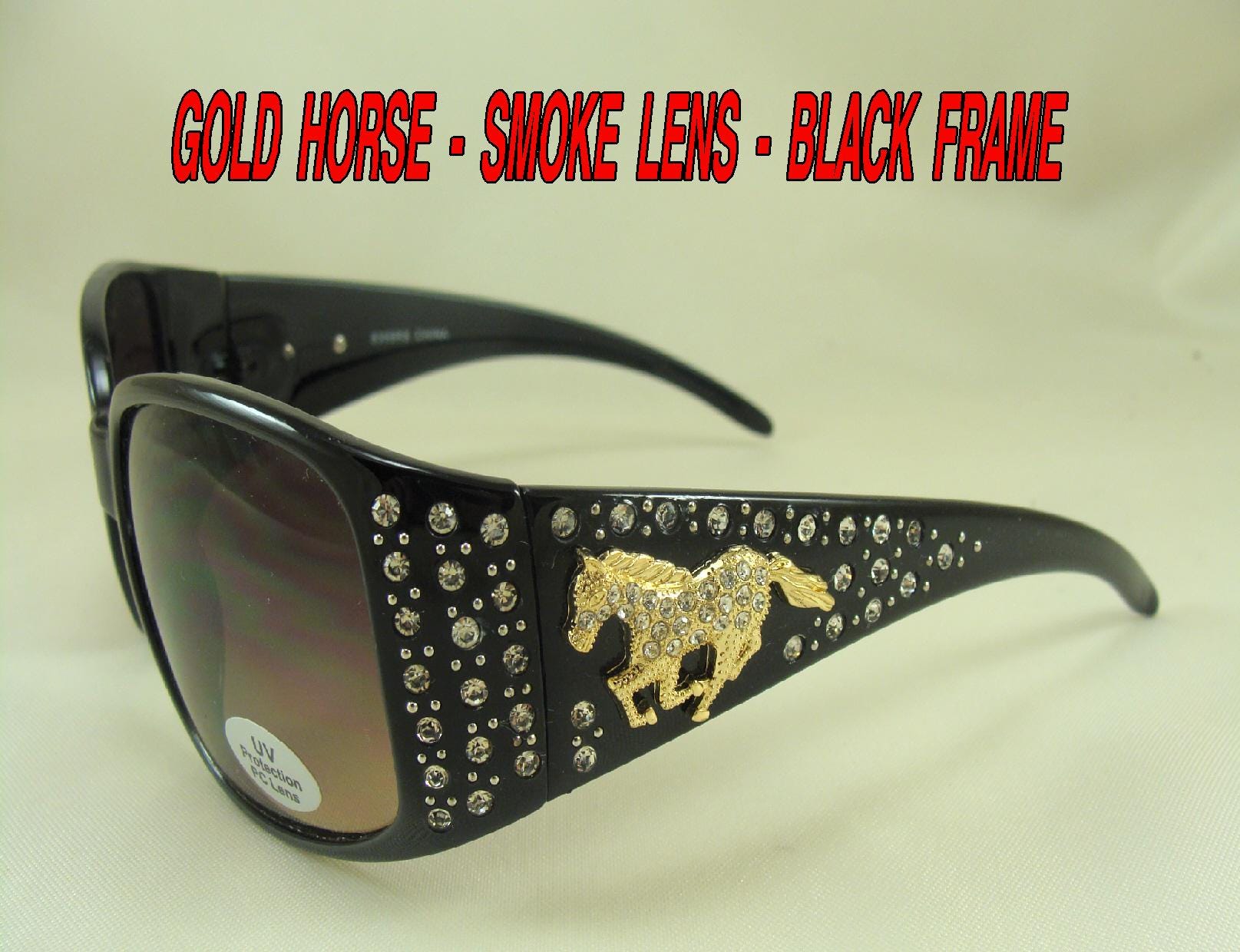 Horse Sunglasses Rhinestone Bling Womens Western Style  display picture 2